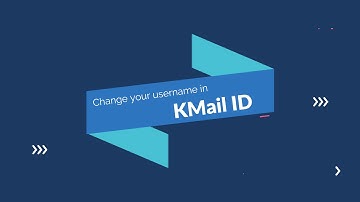 Change your Username in KMail ID