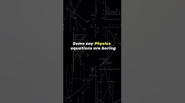 Are physics equations boring? #physics #quantum #space #edit #shorts