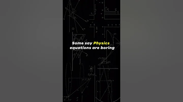 Are physics equations boring? #physics #quantum #space #edit #shorts