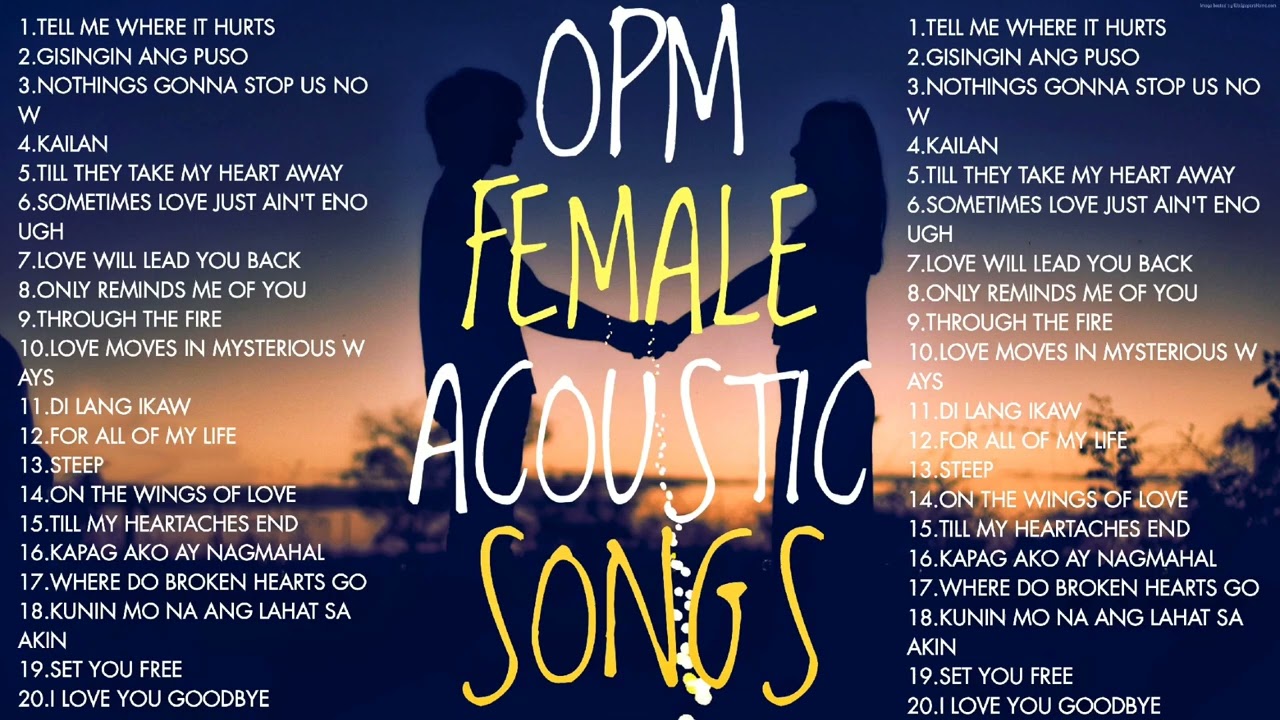 OPM FEMALE ACCOUSTIC SONGS_2023 - Mymp,Kyla,Juris,Nina,Kz Tandingan,Angeline Quinto,Sherin Regis,