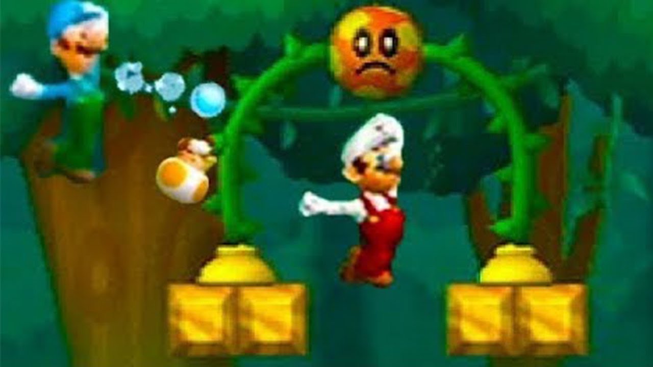 New Super Mario Bros Wii - World 5 - Walkthrough - YouTube