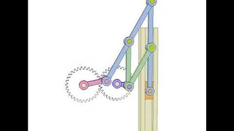 1390   Pantograph for reversing rotation