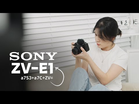 나 이런말 처음하는데 이번에는 진짜 지갑 열자 생태교란종 ZV-<strong>E1</strong> 리뷰