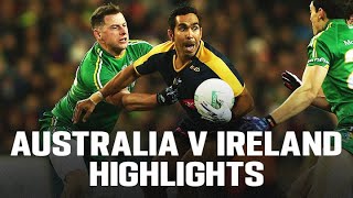 AFL  Australia v Ireland International Rules Highlights 2015