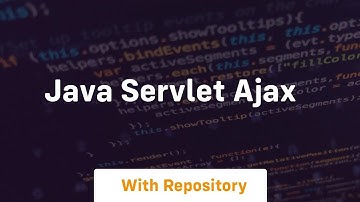 java servlet ajax