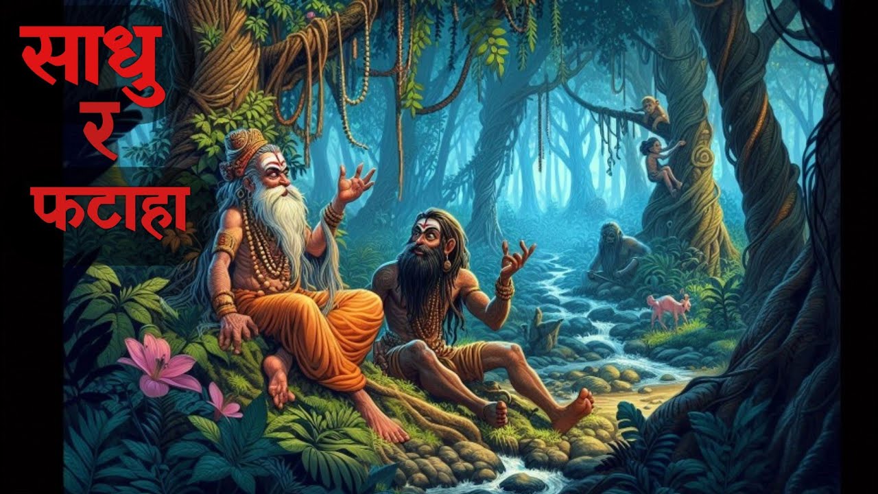 साधु र फटाहा nepali katha|nepali dantya katha||nepali nepali tales lokkatha dantya @kathastationn 