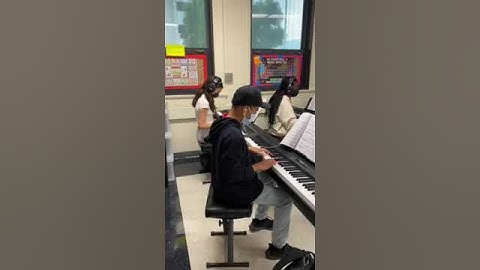 Keyboard Students Silent Film