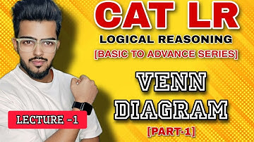 CAT 2025 Preparation || [Lecture-1] Logical Reasoning [Basic To Advance] || Venn Diagram [Part-1]