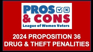 State Prop 36 - Drug & Theft Crime Sentences