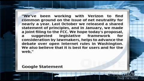 Google, Verizon announce joint proposal for an open Internet