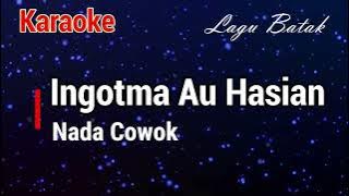 Karaoke : Ingot Ma Au Hasian (nada cowok)