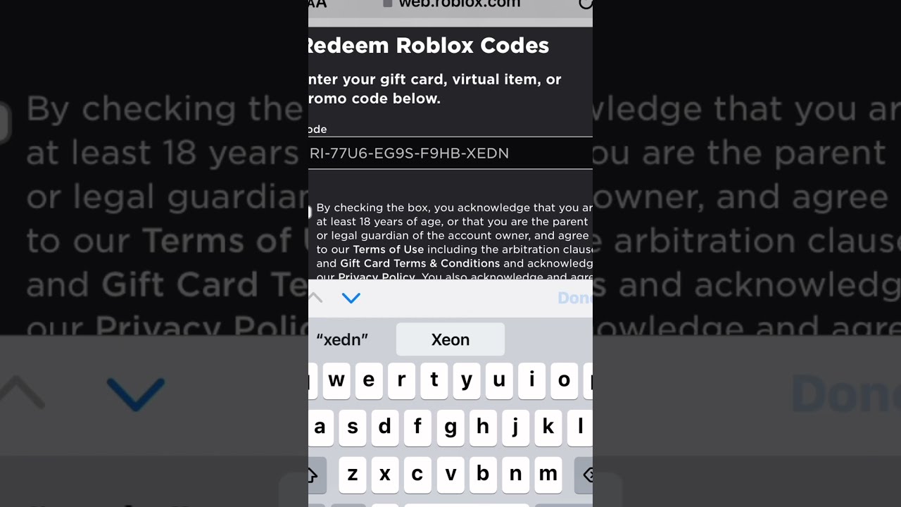 Redeeming A Rm50 Roblox Gift Card