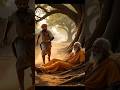 Kind Farmer Helps Injured Saint – A Blessing for Life.#shorts #ai #story