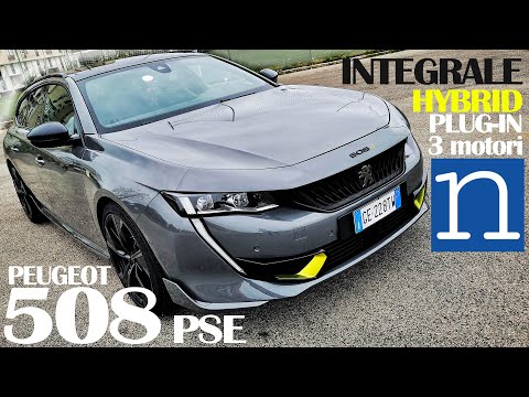 Peugeot 508 PSE Hybrid Plug-in, 3 motori 360 cv ? Test, prova su strada come va la Wagon Sportiva