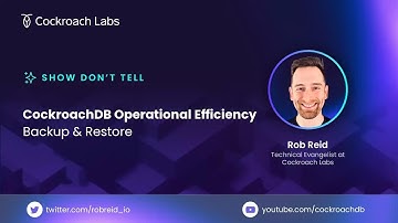 How to Backup Your CockroachDB Clusters