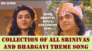 HD Clear Audio | Collection of all newest bhargavi and srinivas theme Till now radha krishna serial