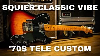 Squier Classic Vibe Tele Custom Review