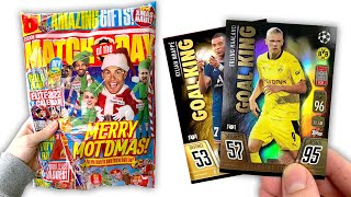 *EXCLUSIVE* Haaland & Mbappe Goal King Cards!! | Match Attax 2021/22 - MOTD Mag Christmas Special!!