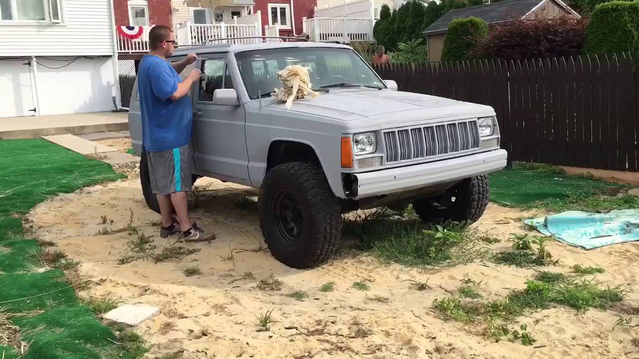beater jeep is ready for paint! YouTube