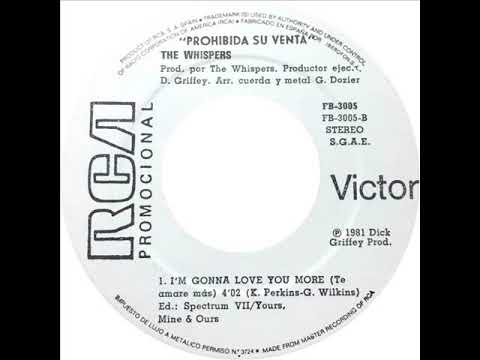 Whispers - I'm Gonna Love You More - YouTube