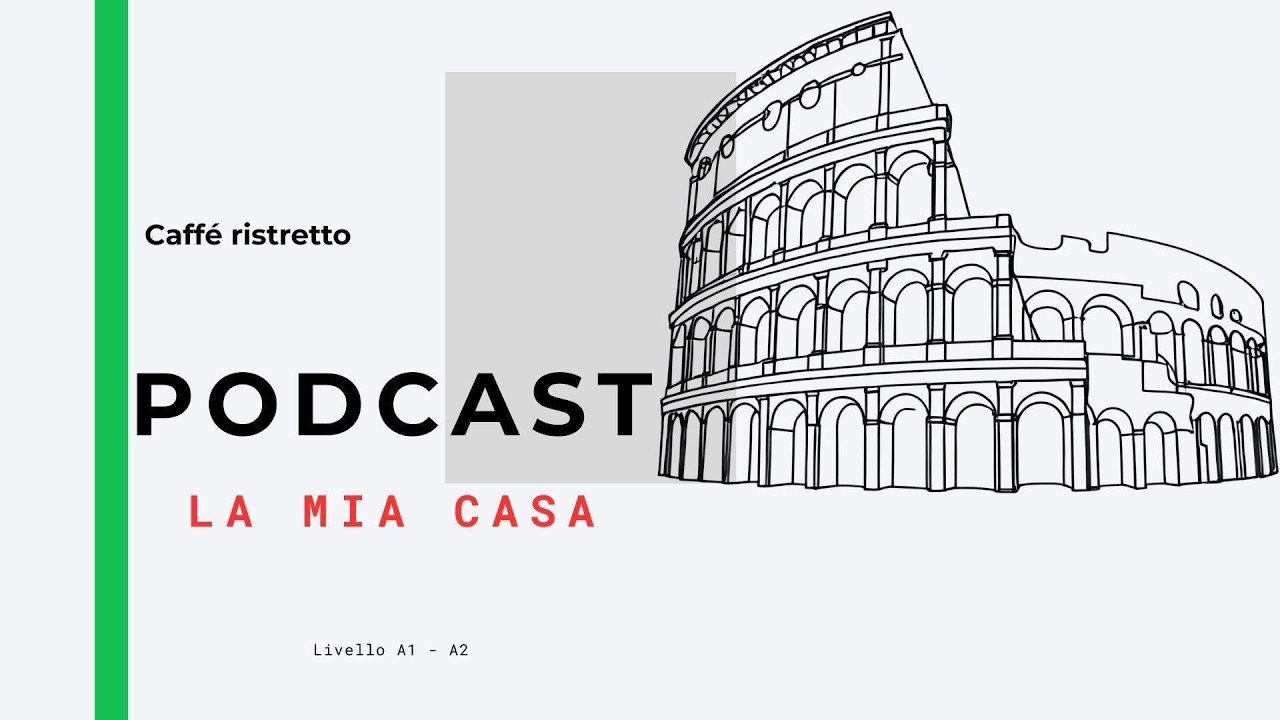 Learn Italian:  Describe Your House & Housework (A1-A2). Décrire sa maison et les tâches ménagères.