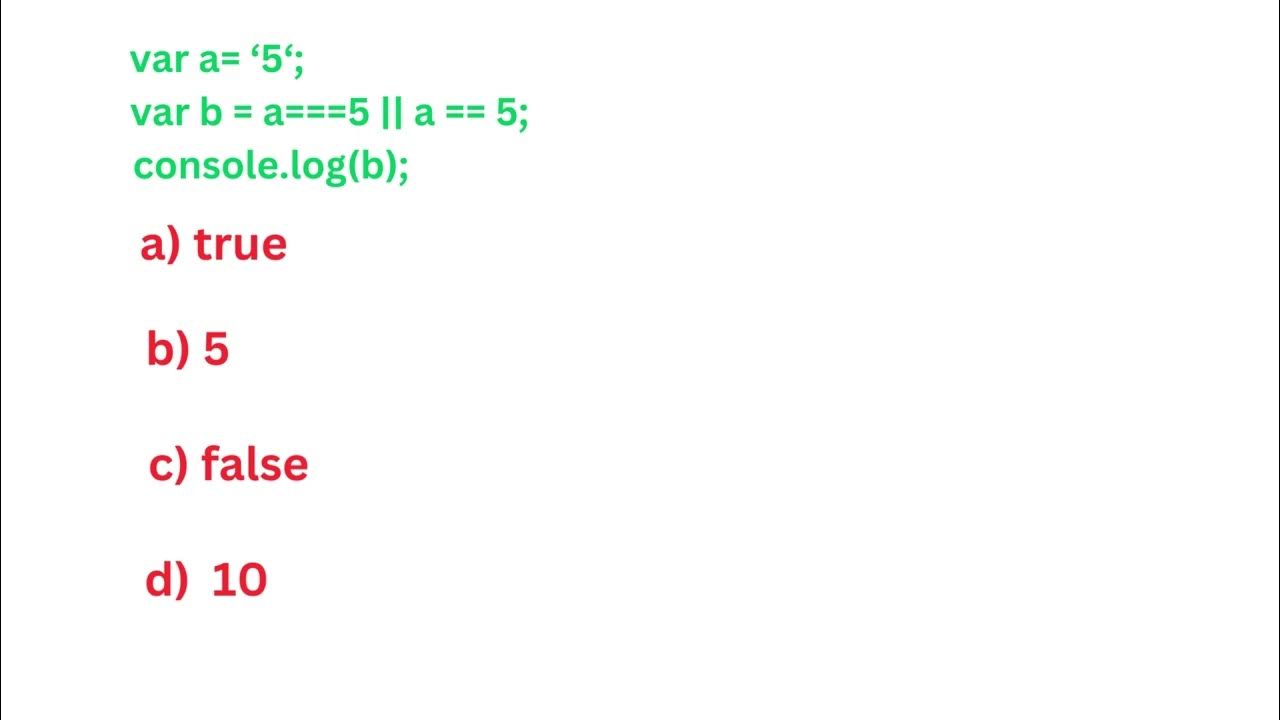 logical operators in Javascript - YouTube