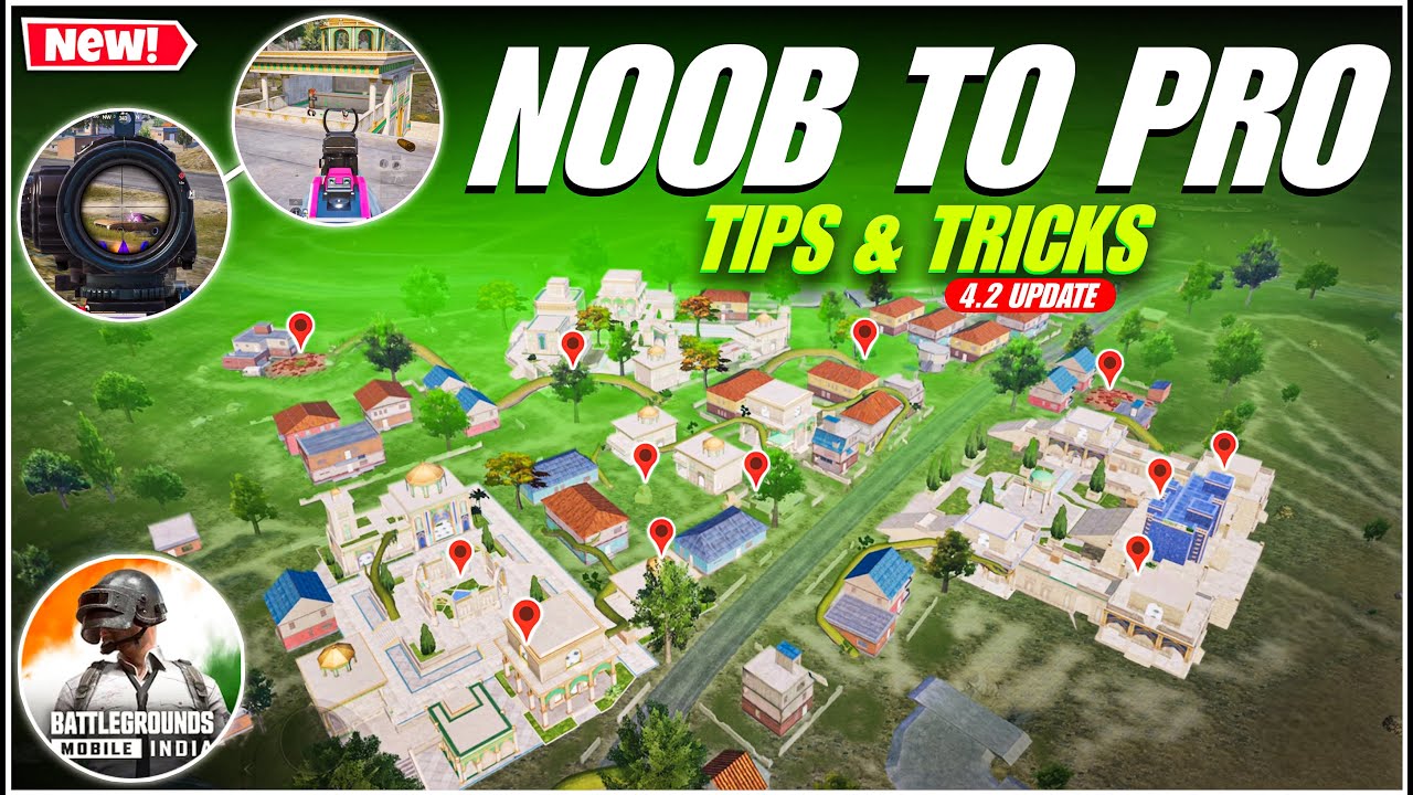 Noob To Pro New Tips/Tricks In BGMI 4.2 Update😍| BGMI New 4.2 Update Guide | Mew2.