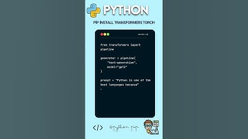 Python AI: Automatically generating text 🤖✍️  #python #programming #coding #code