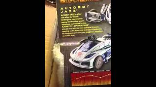 Transformers unboxing 7/2/12