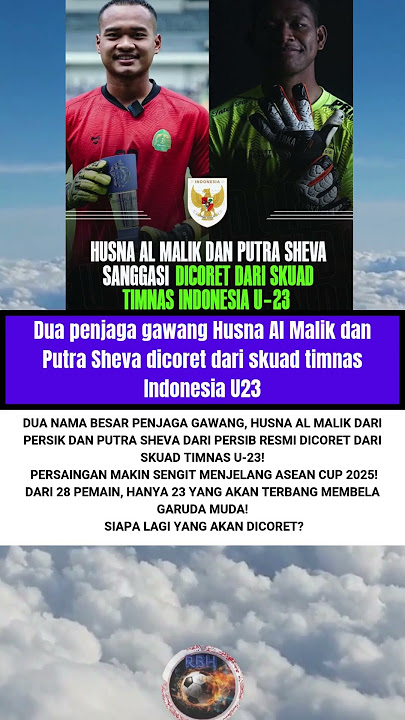 2 KIPER DICORET! 😱 TIMNAS U-23 SIAPKAN 23 NAMA TERAKHIR UNTUK ASEAN CUP 2025! #shorts