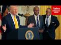 BREAKING NEWS: President Trump Holds A Black History Month Event At The White House
