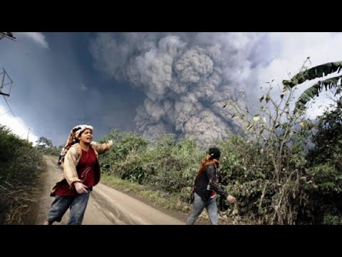 The sudden eruption