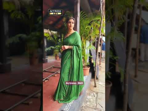Varalakshmi with saree new look #varalakshmi