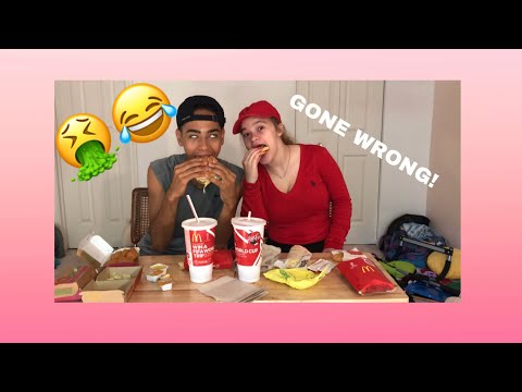 MCDONALDS MUKBANG *THROW UP WARNING* omg...