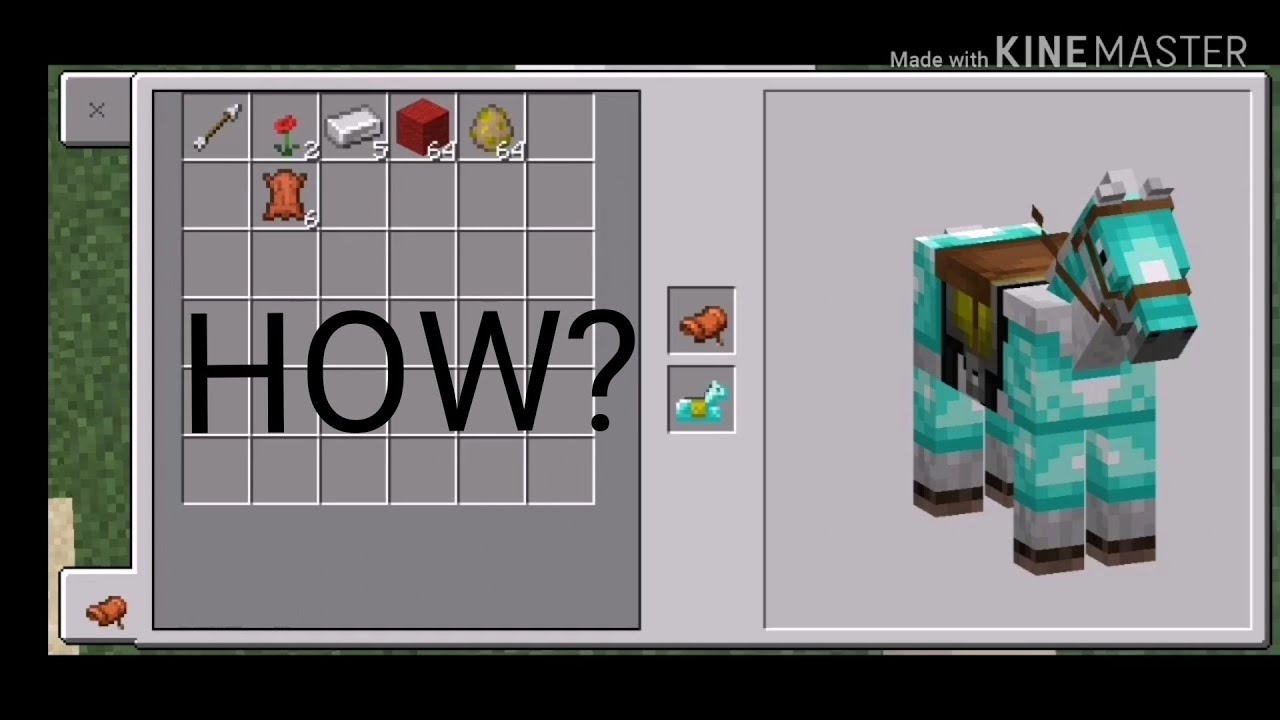 How to ride on a horse in Minecraft? YouTube