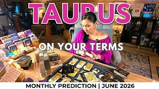 Taurus ♉ When You're Done You're Done 📅 Monthly Prediction ✨ June 2026