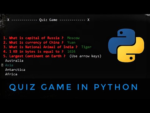 Quiz Game in