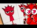 DIBUJANDO SPRUNKIS PROHIBIDOS ⚠️ (FASE 1 a 12) ✏️