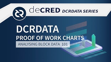 DCRDATA Proof of Work Charts - Decred Fundamentals
