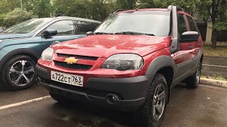 Взял новую Chevrolet Niva с монитором! Шноркель то...