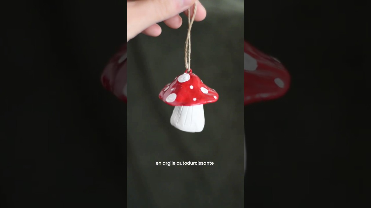 Tuto Argile Autodurcissante - Champignon [Niveau débutant]