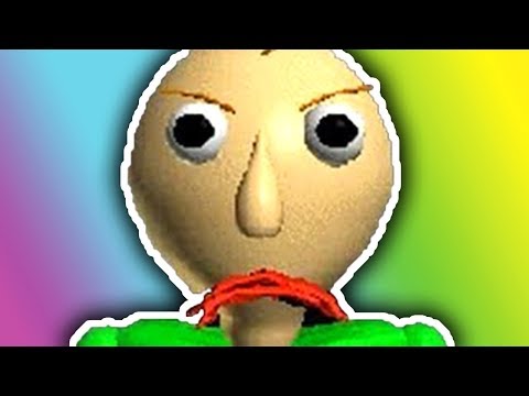 MY SCARY TEACHER IS CHASING ME - Baldi's Basics