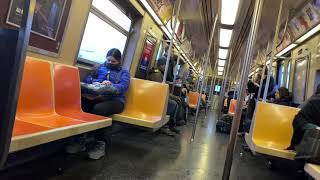 NYC State of Emergency: Near Empty Train During Rush Hour on the Subway (March 13, 2020)