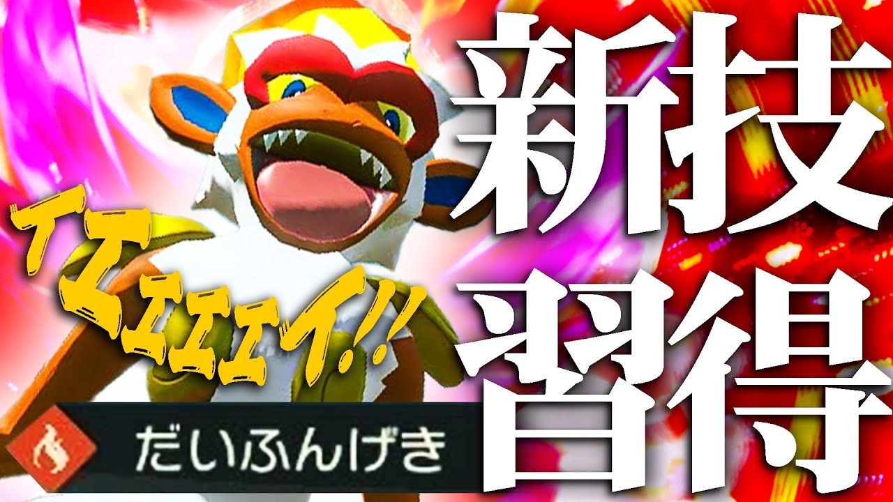 超激レア！三体の猿！ The Sinnoh starter trio has suddenly been super-powered! Let's