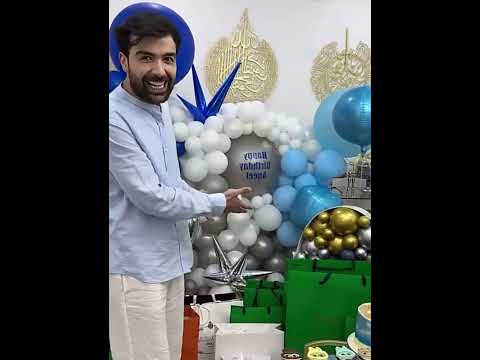 عقيل الرئيسي بحتفل بعيد ميلاده فرح الهادي مصدومه من كمية الهدايا لجابوله خواته