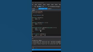 OOP C++ : Assignment Operator #shorts