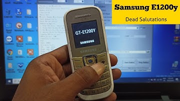 Samsung e1200y dead after flash done with Miracle Box| By Thanks Mobile