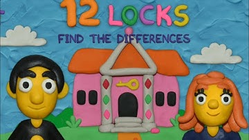 12 Locks Find the difference walkthrough level-1 (RUD Present) Android iOS