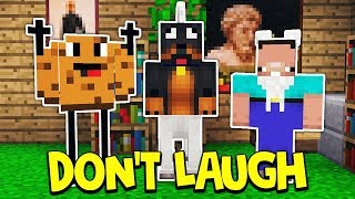 whatever you do do not laugh minecraft challenge