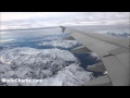 Despegue de Santiago de Chile y cruce de los Andes en A320 de LAN